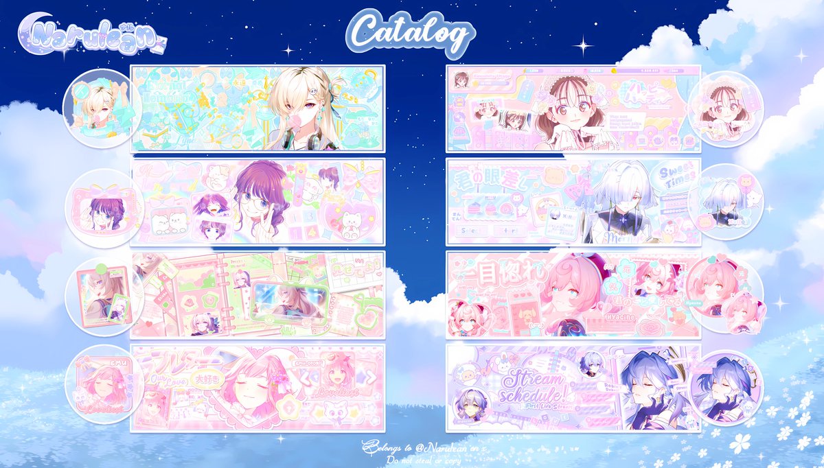 Narulean's tweet image. Help repost? Thanks💙

Halo~ Naru OPEN REQUEST ALL CATALOGUE dengan diskon 20% untuk 3 orang pertama! 😻 Avail inrush~ prici bisa diintip di ALT😘Untuk form dan tnc ada di link padlet di bawah^^ pastikan sudah baca dengan cermat yaa💙 Scroll for more. 

#zonauang