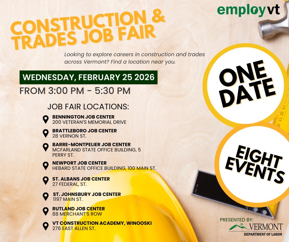 VT Dept of Labor tweet media