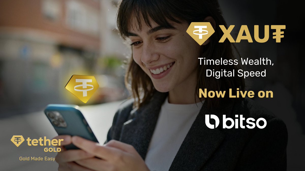 Tether Gold tweet media