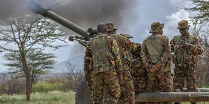ADFmagazine's tweet photo. #KDF Uses Exercise #CutlassExpress 2026 to Boost Maritime Security #MarSec in the Indian Ocean - https://t.co/cfPKy0LTS4 via @Kenyans https://t.co/0UvhlxpnAR