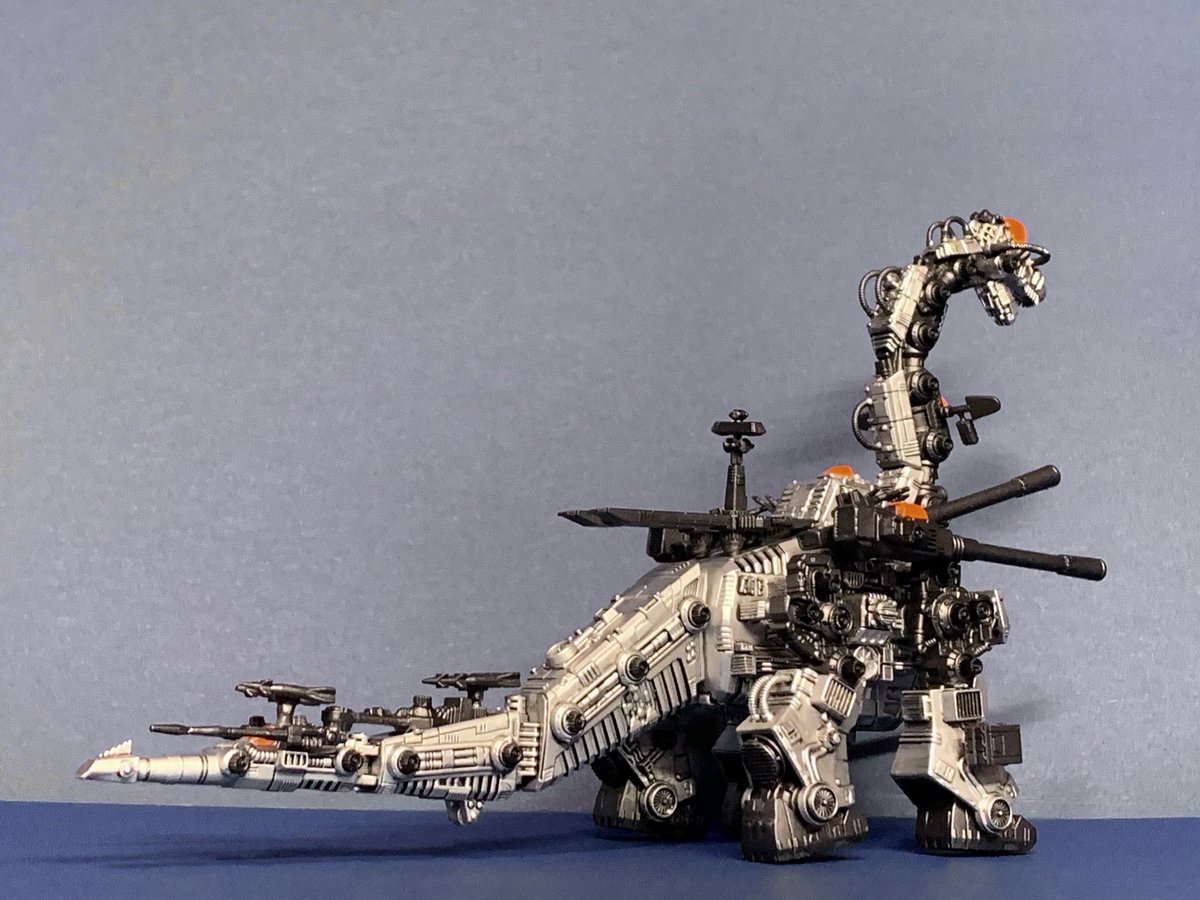 1/350ウルトラザウルス完成しました。 昨日のワンフェスで購入したPTsd