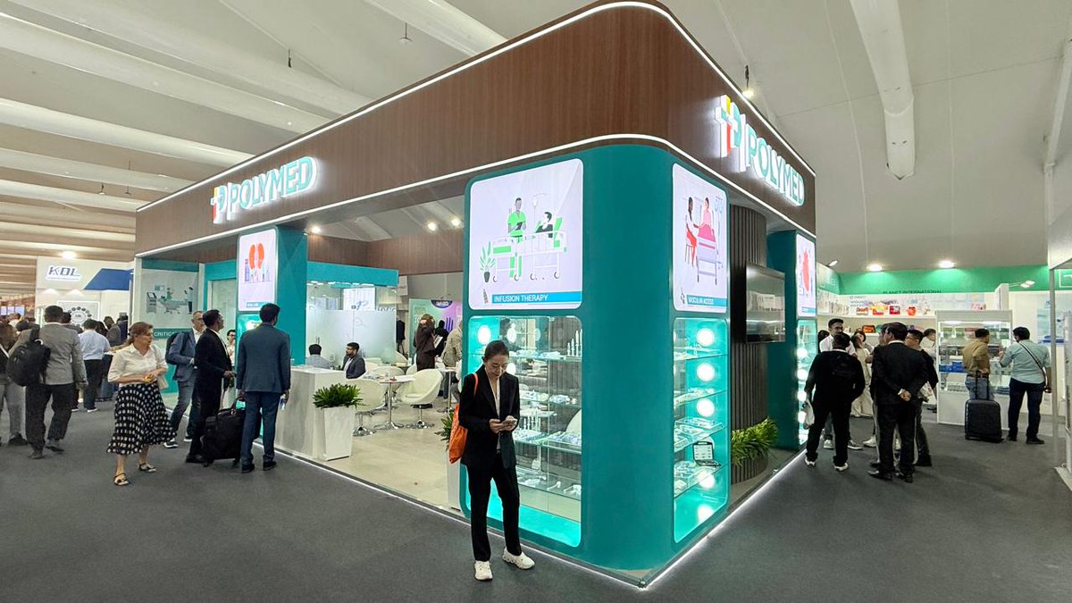 Polymedicure's tweet photo. Live from our booth at Day1 of WHX Dubai, where innovation meets impact. Catch us at our Stall no. B70, Hall no. NP1 for meaningful conversations to shape the future of healthcare.

#arabhealth #dubai #medtech #medicalexhibition #innovation #healthcare #Medical https://t.co/ZyosWMu7Dx