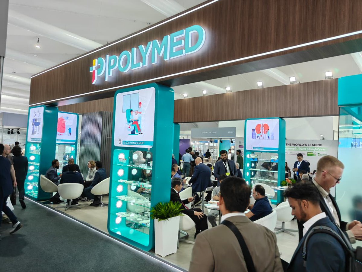 Polymedicure's tweet photo. Live from our booth at Day1 of WHX Dubai, where innovation meets impact. Catch us at our Stall no. B70, Hall no. NP1 for meaningful conversations to shape the future of healthcare.

#arabhealth #dubai #medtech #medicalexhibition #innovation #healthcare #Medical https://t.co/ZyosWMu7Dx