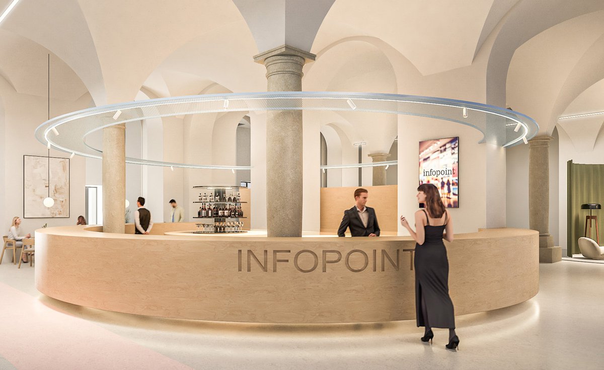 SoehnePartner's tweet photo. Right in the heart of #Vienna, Austria’s largest science communication center is taking shape! 🏛️

Historic architecture meets flexible, interactive spaces. Circles &amp; lines guide visitors, making science tangible &amp; engaging

📷@zoomvp

#Architecture #ASCC #ScienceCommunication https://t.co/CPpAUEN8dS