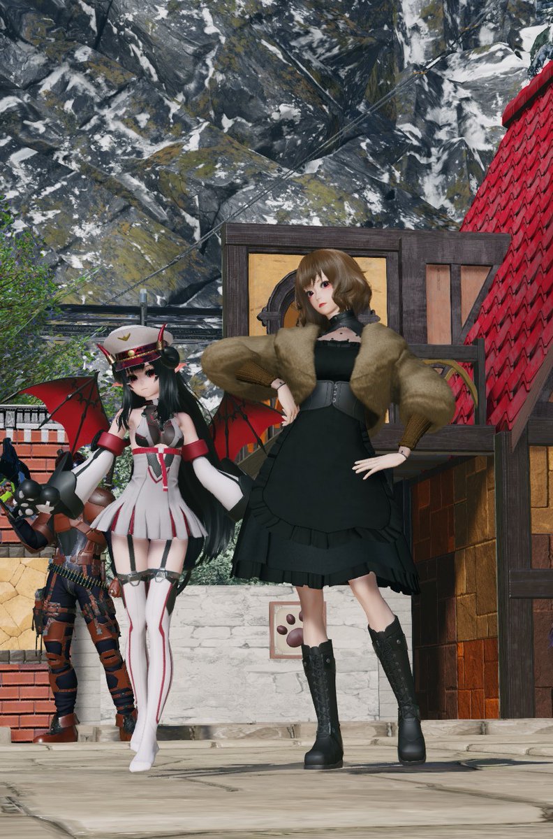 TLでよく見てたけどFFにはなってなかったUBWさんと
#リトルヨーロッパ #PSO2NGS_SS