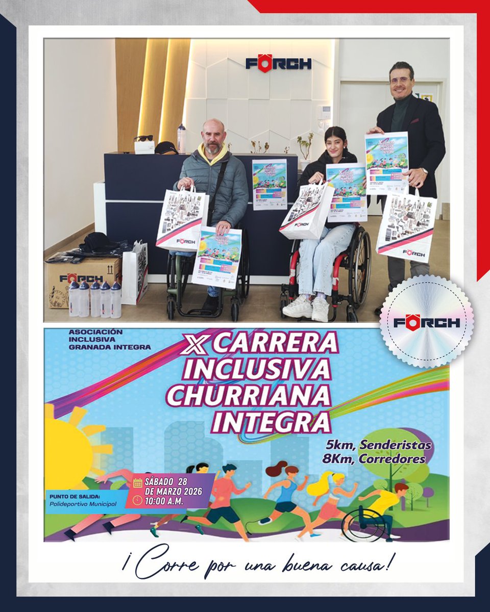 𝑬𝒏 𝑭Ö𝑹𝑪𝑯 𝒂𝒑𝒐𝒔𝒕𝒂𝒎𝒐𝒔 𝒑𝒐𝒓 𝒂𝒑𝒐𝒚𝒂𝒓 𝒊𝒏𝒊𝒄𝒊𝒂𝒕𝒊𝒗𝒂𝒔 𝒒𝒖𝒆 𝒈𝒆𝒏𝒆𝒓𝒂𝒏 𝒖𝒏 𝒊𝒎𝒑𝒂𝒄𝒕𝒐 𝒑𝒐𝒔𝒊𝒕𝒊𝒗𝒐 𝒆𝒏 𝒍𝒂 𝒔𝒐𝒄𝒊𝒆𝒅𝒂𝒅 🌍🧑‍🦼
La pasada semana, nuestro Director General, Jesús Sánchez, hizo entrega a Francisco Ramírez, presidente de la