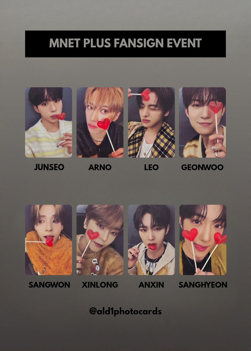 ALD1 PHOTOCARDS tweet media