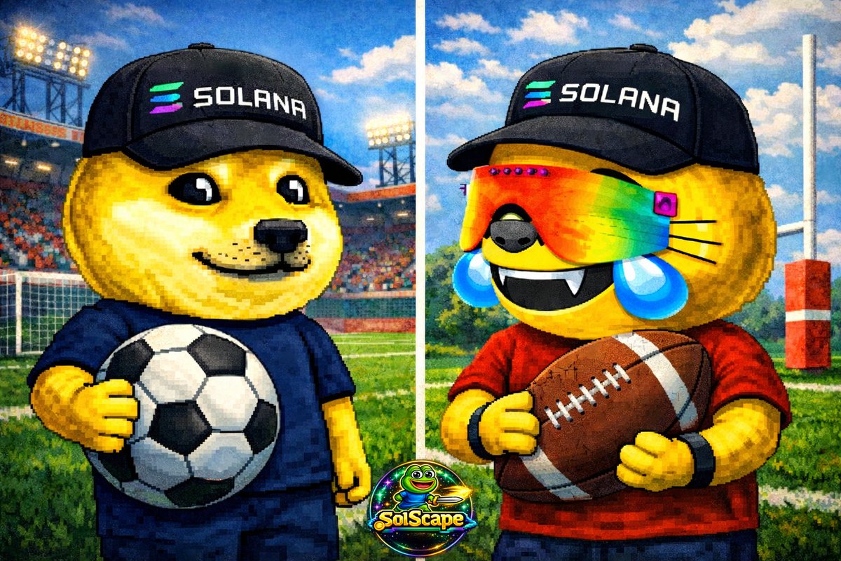 SolScapeDev's tweet image. World Cup ⚽️ or  🏉 Super Bowl ?

#SuperBowl #WorldCup #SolScape