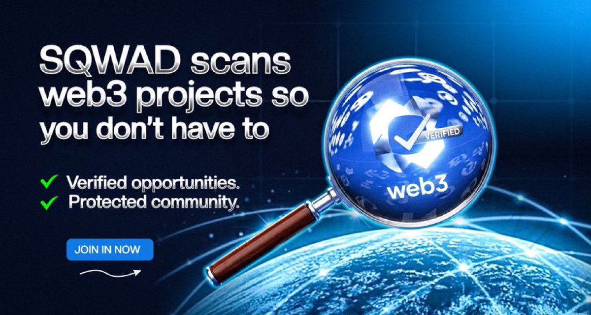 LouisProsper7's tweet photo. Web3 struggles with trust, coordination, and fair recognition of effort. @_SQWAD_ building community-driven systems where real contribution, verified projects, and on-chain reputation help ecosystems grow transparently @EmmanuelDo77115 @oxtheMoonWalker @Harry_SQWAD https://t.co/Mm8gCyNPBV