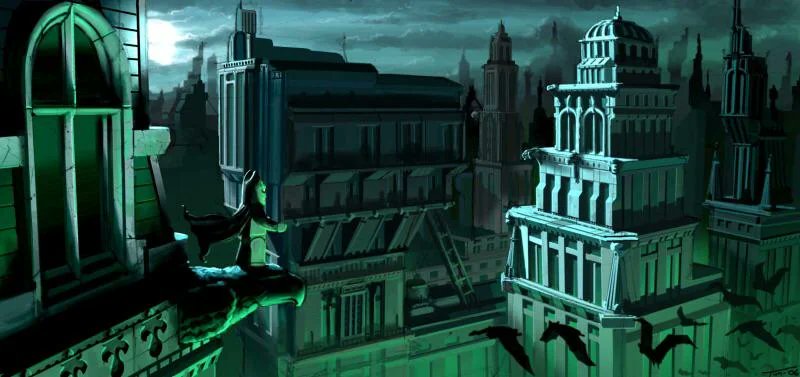LEGOGameMuseum's tweet image. The concept team on LEGO Batman: The Video Game really cooked. Every piece of art just oozes atmosphere!