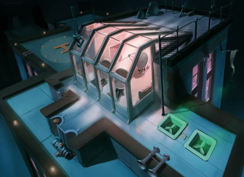 LEGOGameMuseum's tweet image. The concept team on LEGO Batman: The Video Game really cooked. Every piece of art just oozes atmosphere!