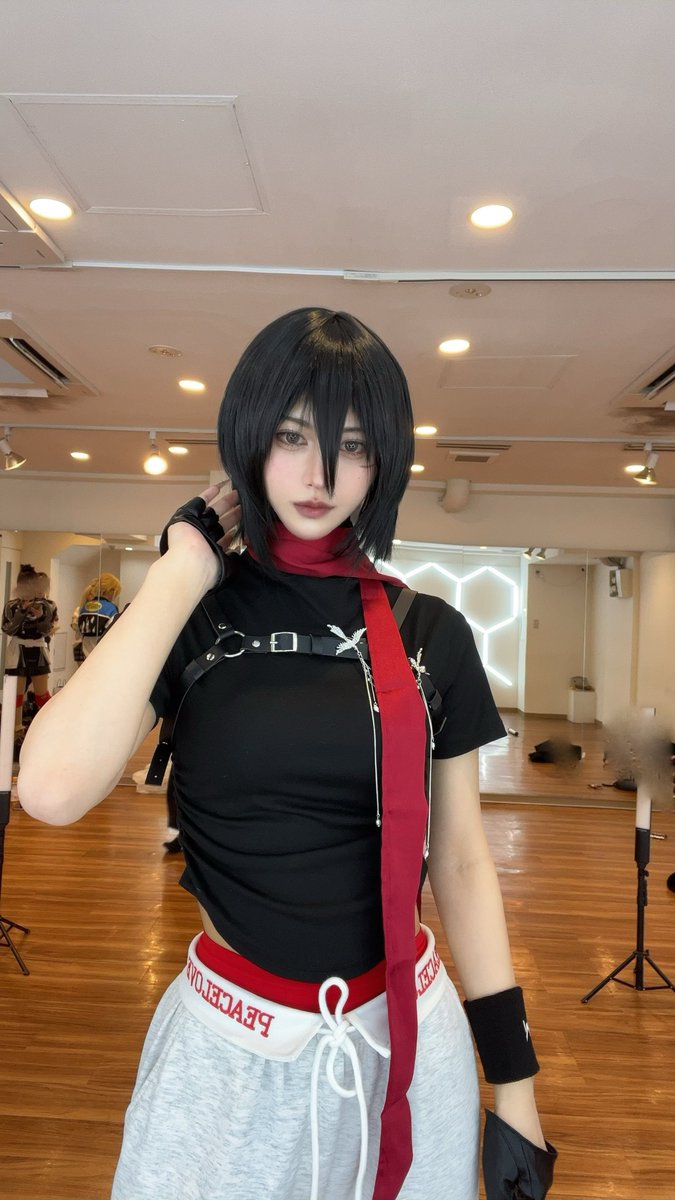 TAB_c001's tweet photo. ※創作ミカサコス
昨日進撃躍みたのティザー撮ってきた https://t.co/toTQ2I0CWL