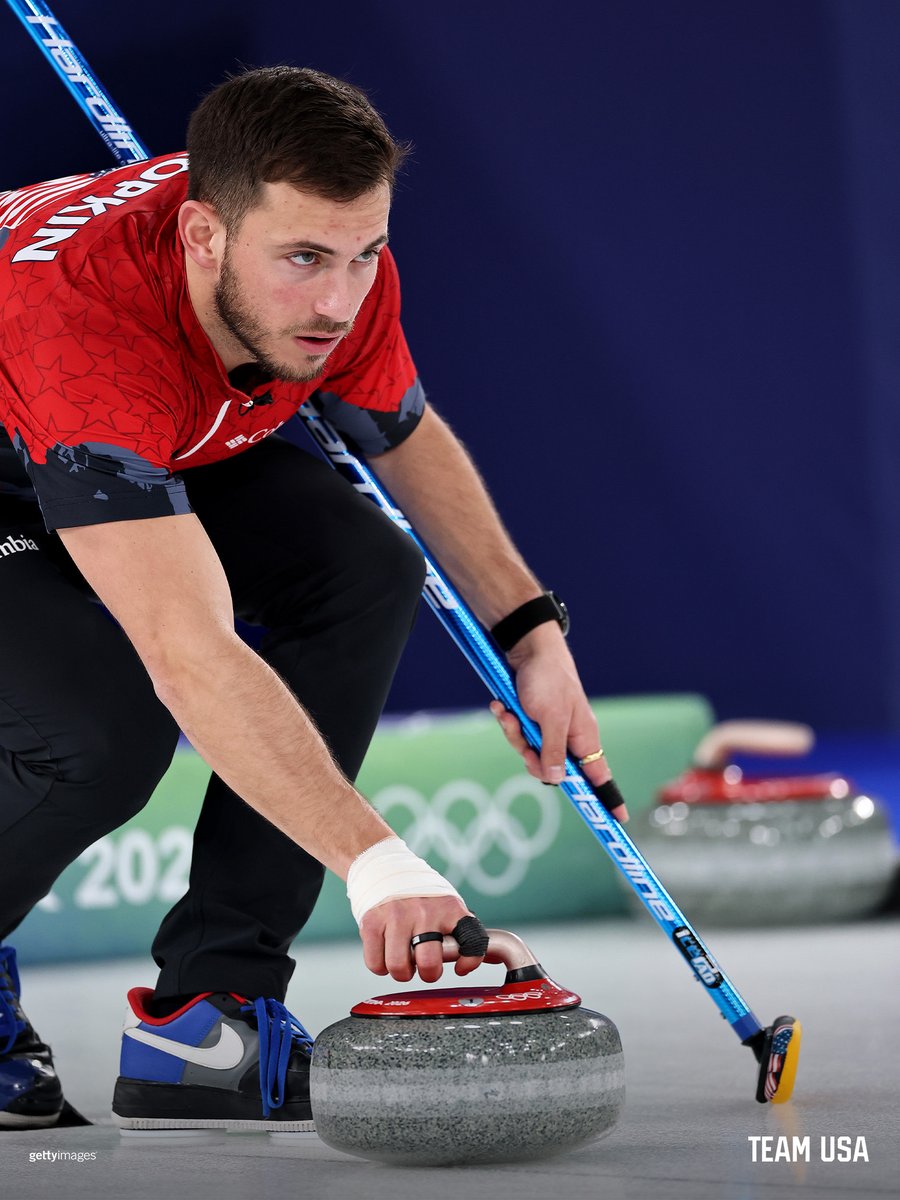 TeamUSA's tweet image. On to the semifinals. 🔥

After finishing 3rd in round-robin play, Cory Thiesse and Korey Dropkin face Italy at 12:05 PM ET at the #WinterOlympics.

📺 @peacock &amp;amp; @usanetwork