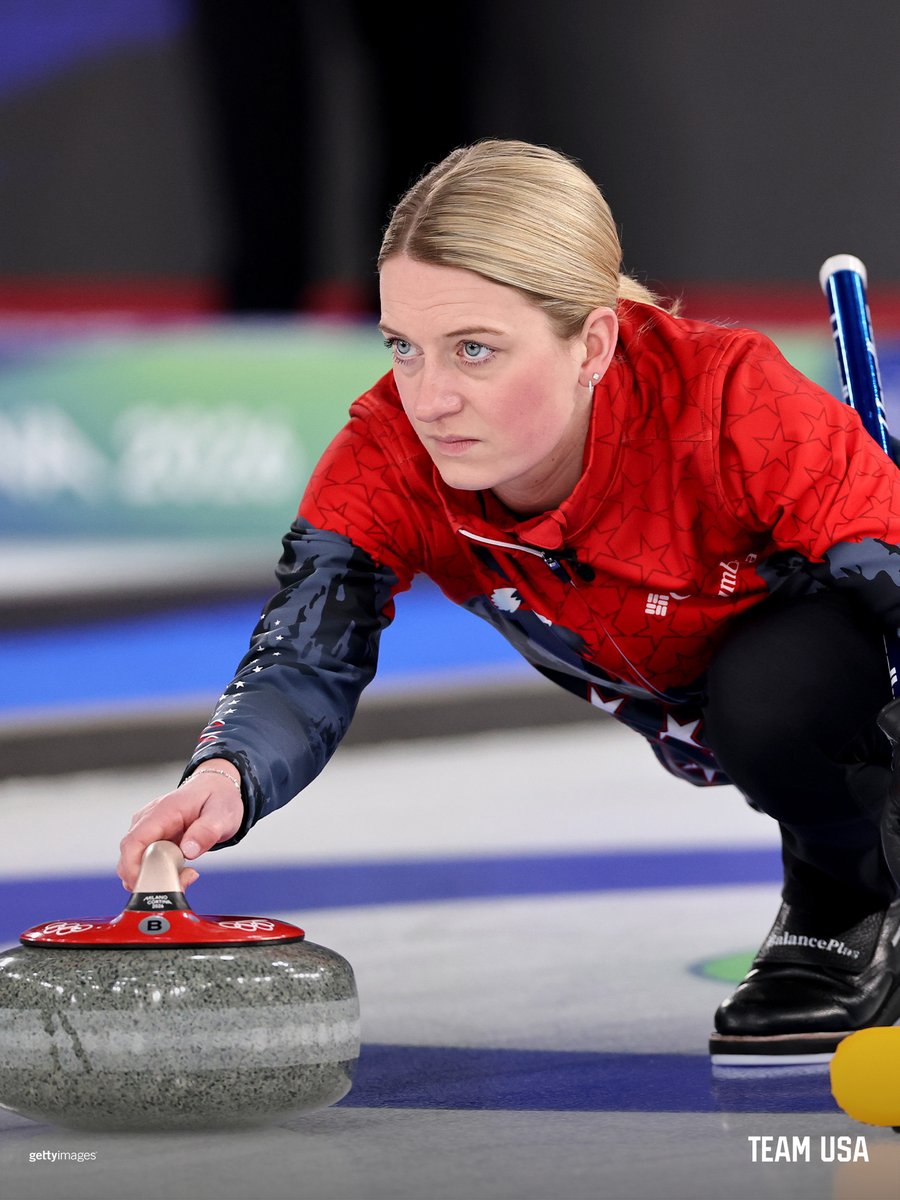 TeamUSA's tweet image. On to the semifinals. 🔥

After finishing 3rd in round-robin play, Cory Thiesse and Korey Dropkin face Italy at 12:05 PM ET at the #WinterOlympics.

📺 @peacock &amp;amp; @usanetwork