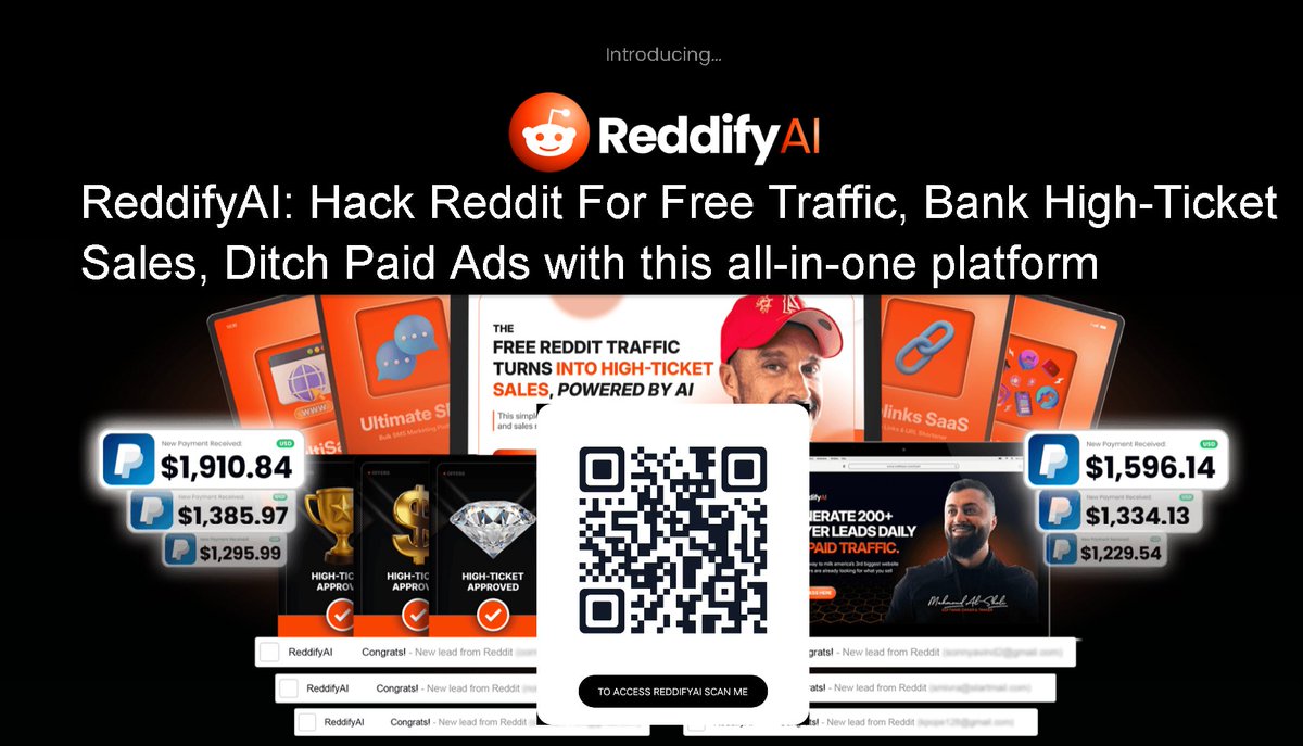 ReddifyAI Review: Hack Reddit For Free Traffic, Bank High-Ticket Sales, Ditch Paid Ads with this all-in-one platform
softtechhub.us/2026/02/09/red…

#ReddifyAIReview #RedditMarketing #TrafficGeneration #AffiliateMarketing #AIMarketing #CommissionBased #DigitalMarketing #GrowthHacking
