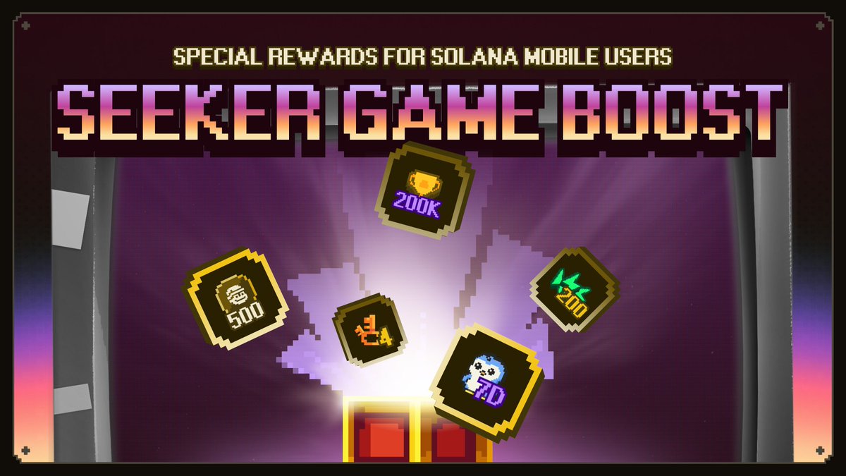 mattlefun's tweet image. 🚀 Seeker Game Boost!

Special rewards for @solanamobile users

All Seeker &amp;amp; Saga Genesis wallets can claim: Points, Energy, Mattle Keys, up to 500 $MATTLE, and PENGU Hero.

Drop your .skr wallet below and follow the steps 👇