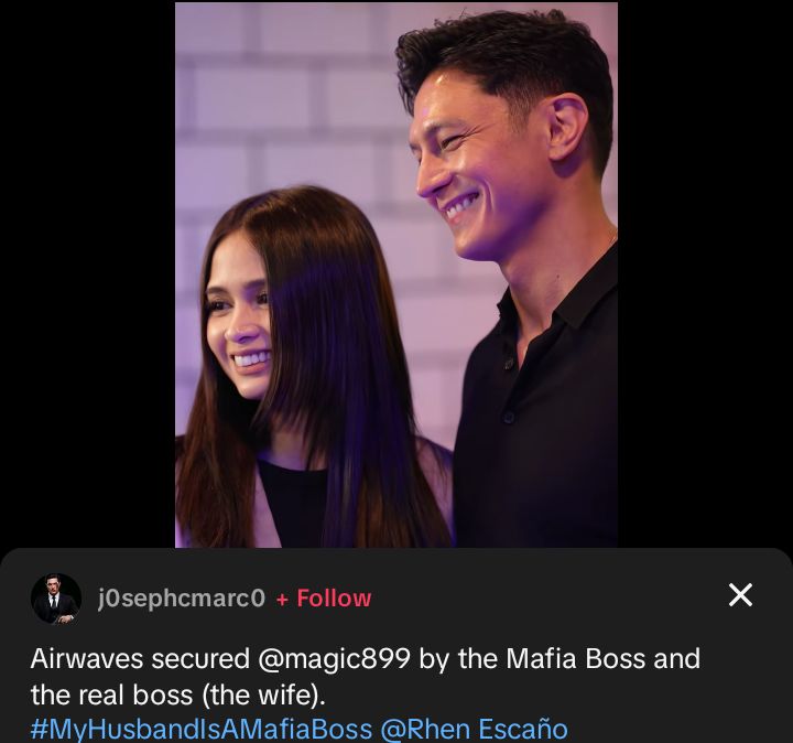 ribbonpocketz's tweet image. his boss 🥹🥹