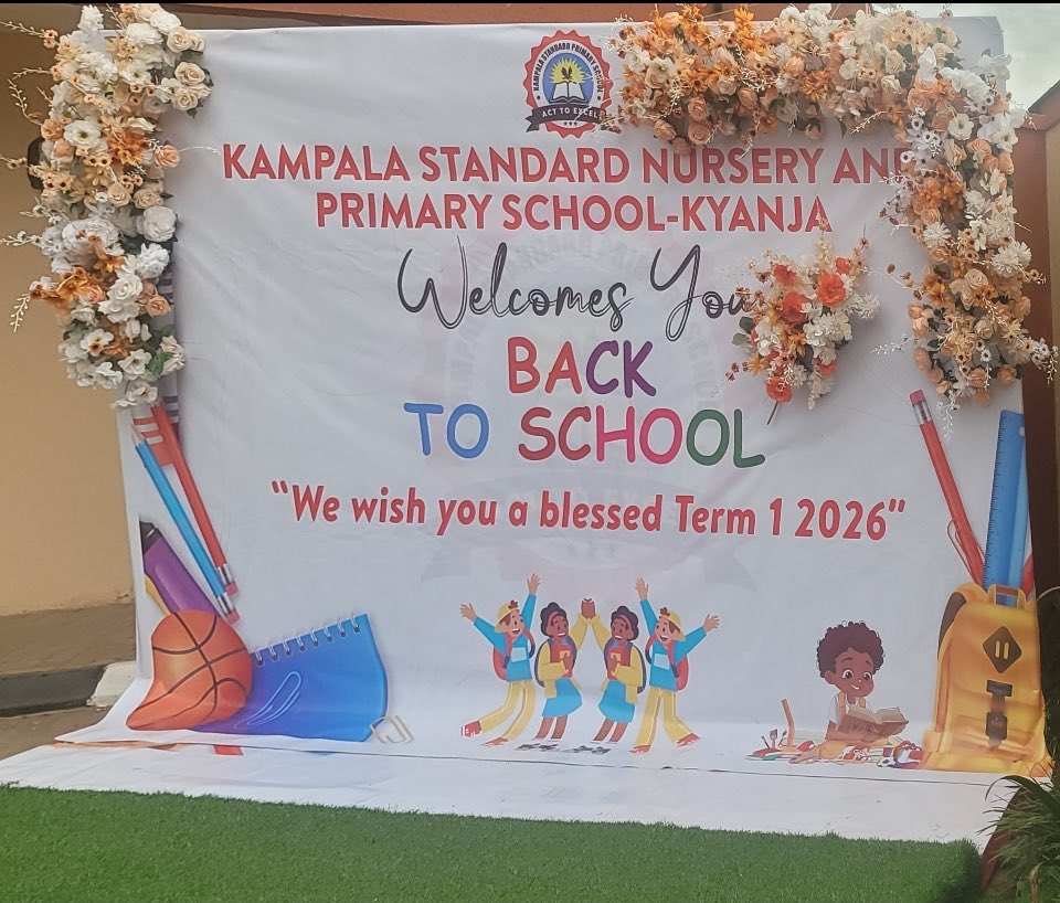kampalastandard's tweet photo. #KampalaStandardPrimarySchool 
Welcomes you Back To School 🏫 https://t.co/HbIYHrsStb