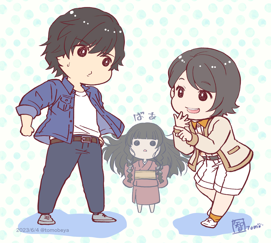 tomobeya's tweet image. パラノマサイトのコミカライズ単行本買ったよ読んだよおもしろいよ＆新作楽しみだよ。の、ファンアート再掲です