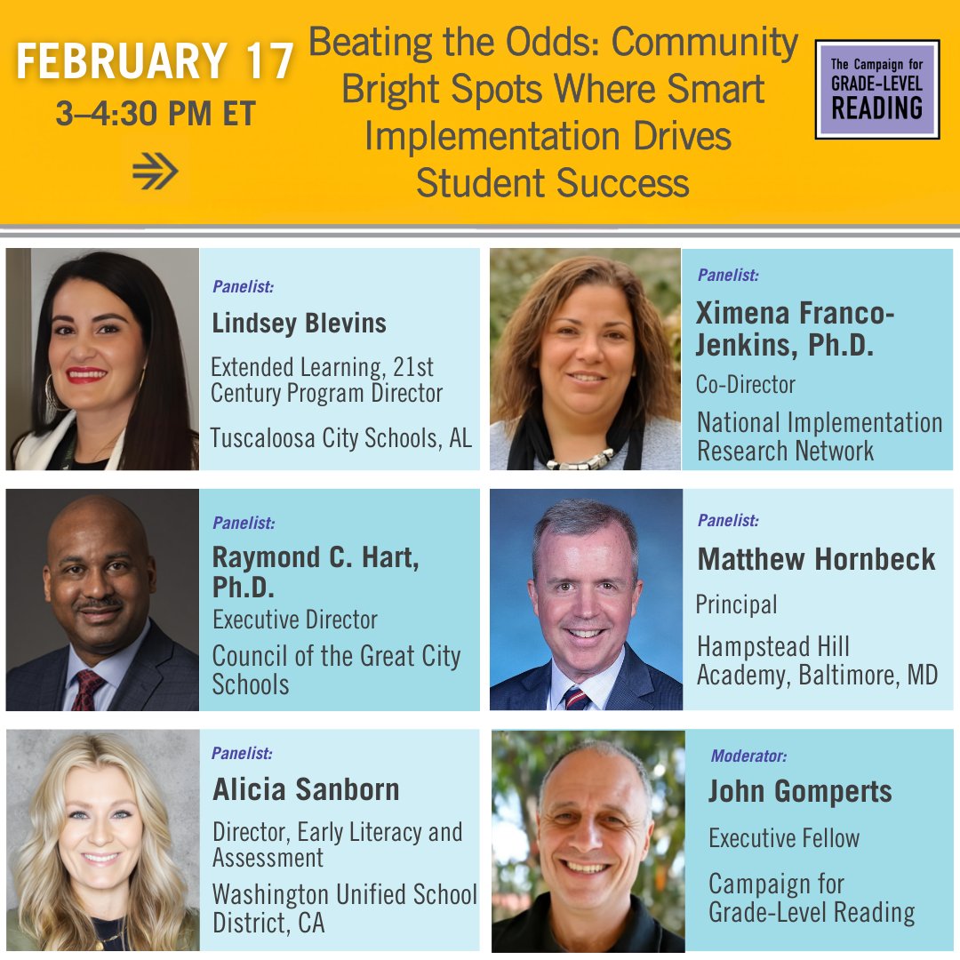 Campaign for Grade-Level Reading tweet media