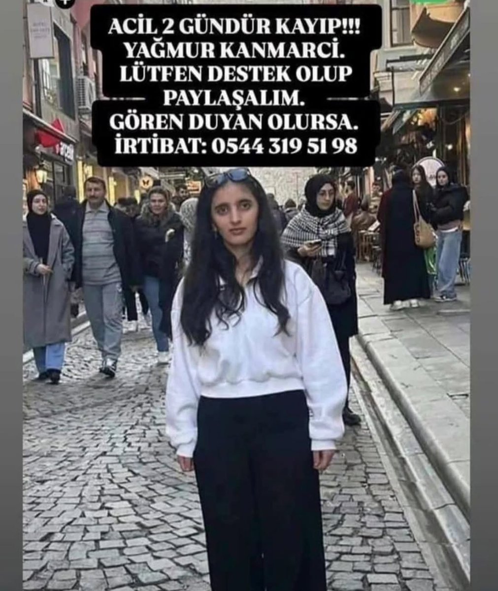 🔴KAYIP ARANIYOR 🔴
Tekrar Paylaşıyorum 
Bir arkadaşım gönderdi
Arkadaşlar elden ele paylaşır mısınız lütfen çok acil
Nerede kaybolduğunu yazmamış
Lütfen şu numarayı arayınız

544 319 51 98