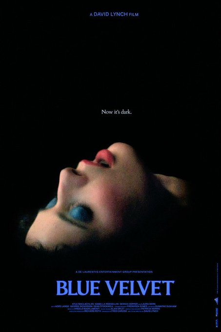 GAltringham's tweet photo. Blue Velvet  ( 1986 ).
David Lynch   🎥 https://t.co/IgXofMfjA8