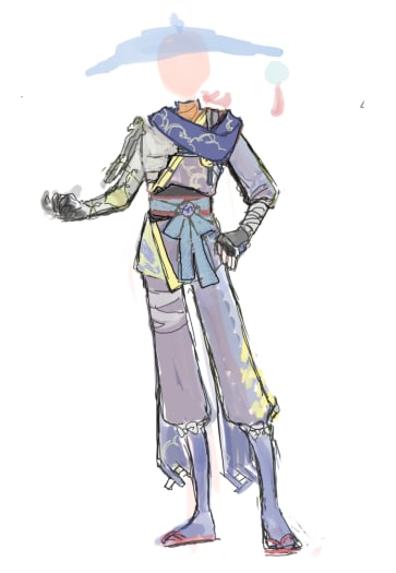 Ruiart0211's tweet image. W.I.P
Jay ver GI
#Ninjago #Jaywalker