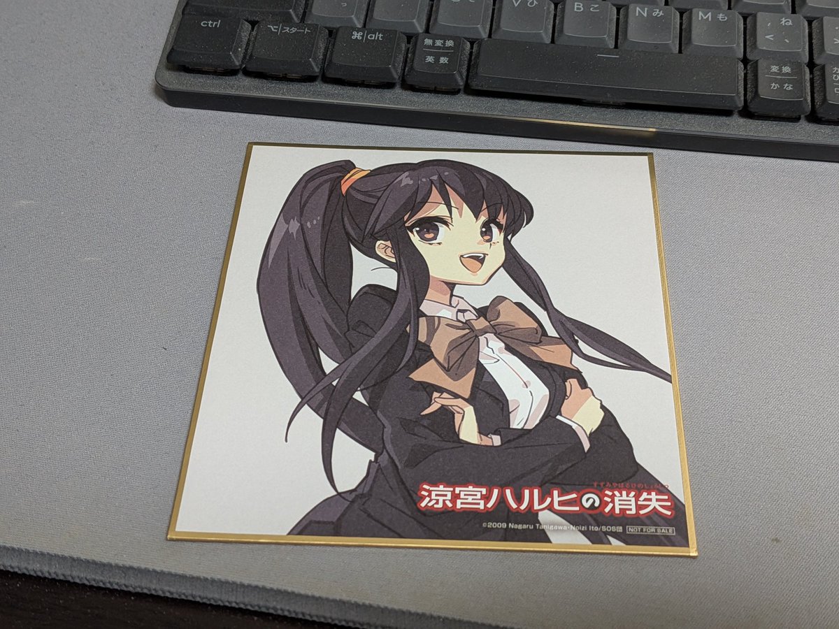 特典開封…ハルヒでした。