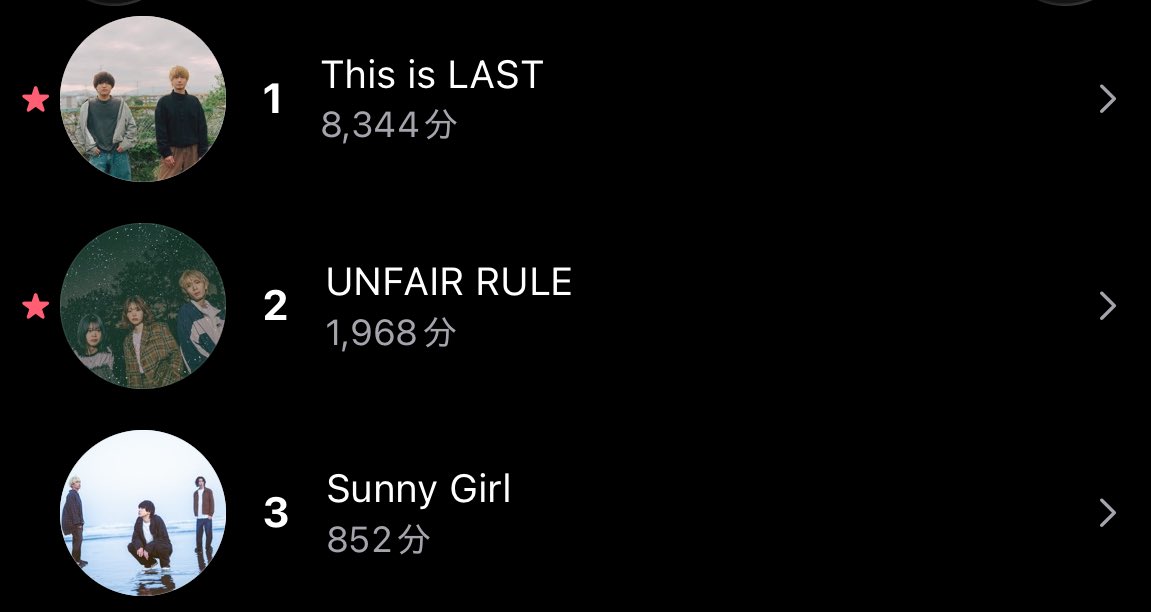 mult_s2's tweet image. この3バンドと追加でMarie’s Girlもすきなお友達ください♪♪