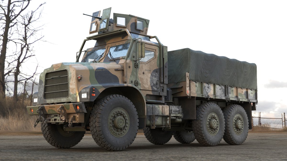 Stubborn3d's tweet photo. 3D model Cargo Truck Oshkosh MTVR MK23 PBR by Stubborn3D
https://t.co/Lds2NiPx6U
https://t.co/tQOFe3OQUw
#cargo #truck #Oshkosh #MTVR #Amk23 #M777 #Howitzer #Military #Turbosquid #pbr #cgi #cg #VFX #USA #3DCG https://t.co/RwJXdU4NLG