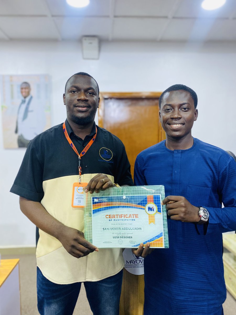 Mayovestconsul1's tweet photo. Proud moment! 🎓
Our Digital Skills Cohort graduated on Feb 7th 2026!
Your dedication paid off! We're proud to be part of your tech journey
#Mayovest #TechWithMayovest #DigitalSkills #TechGraduates https://t.co/3IFPcQYkbY