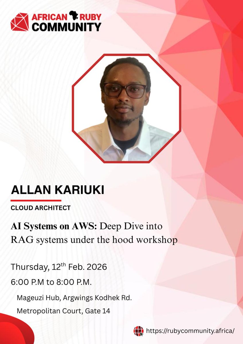 African Ruby Community tweet media