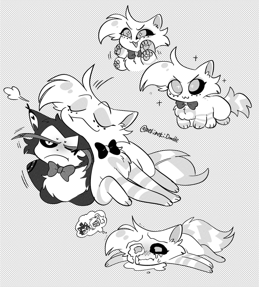 mekimeki_DOODLE's tweet photo. ねこちゃんエンジーらくがき🐾 https://t.co/71hzj9WkTR
