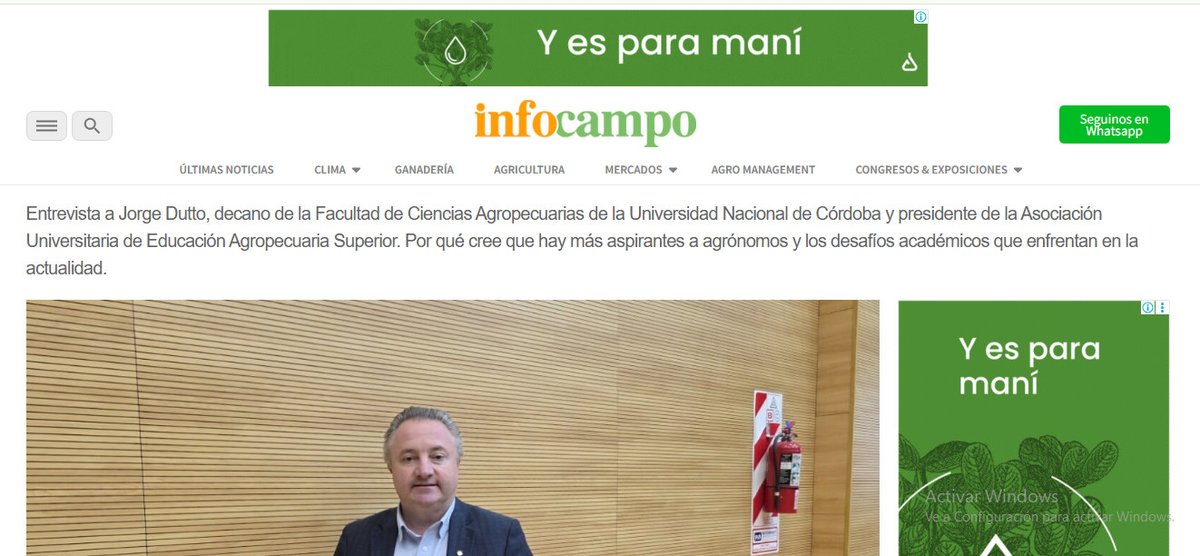 Agronomia - UNC tweet media