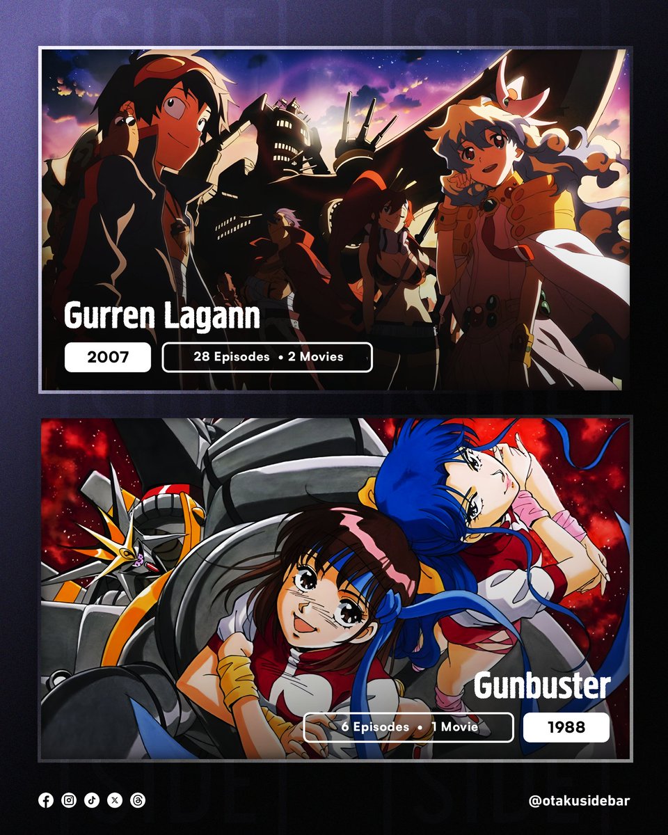 otakusidebar's tweet photo. Anime Series for Mecha Lovers.

Here's a list of 16 anime series that every mecha fan should watch.

— A THREAD https://t.co/DOBJDl2z3d