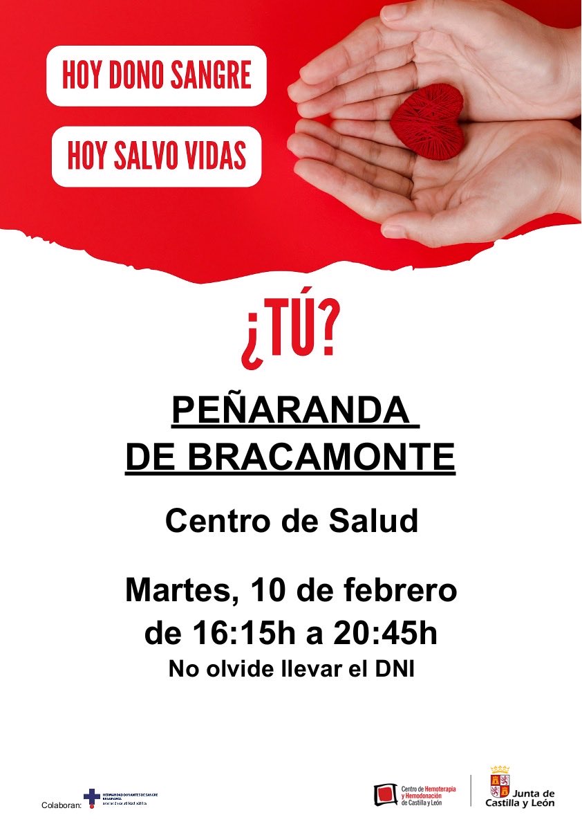 ℹ️ Donar sangre 🩸, es donar vida. #donasangre #PoliciaLocal