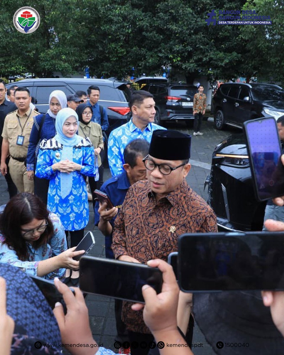 Mendes PDT Yandri Susanto menghadiri Puncak Peringatan Hari Pers Nasional (HPN) 2026 di Provinsi Banten.