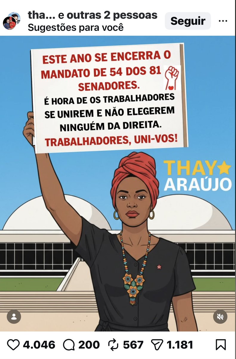 AnaPaul41531863's tweet image. Não adianta votar bem pra presidente e não mudar o congresso
