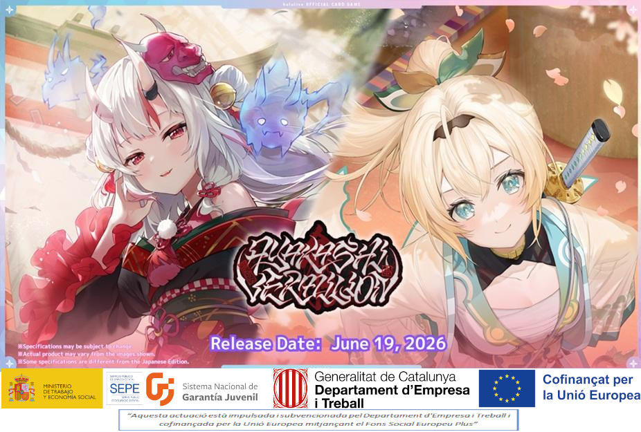 Disponible la reserva de Ayakashi Vermilion, el sexto set de Hololive ocg #hOCGEN que sale en 19/06/2026. Los fans de Hololive estamos de enhorabuena porque baja el precio por caja sin cambiar la cantidad de cartas.
limitedcardboard.es/es/inicio/43-c…