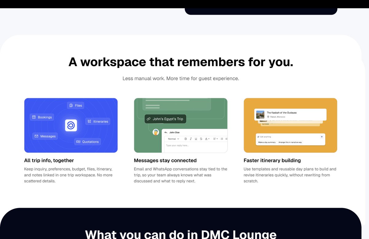 half_designs's tweet photo. Some snippets from landing page I'm working on.

Just have to add some motion now and it will feel premium. https://t.co/MO1TxKFdjm
