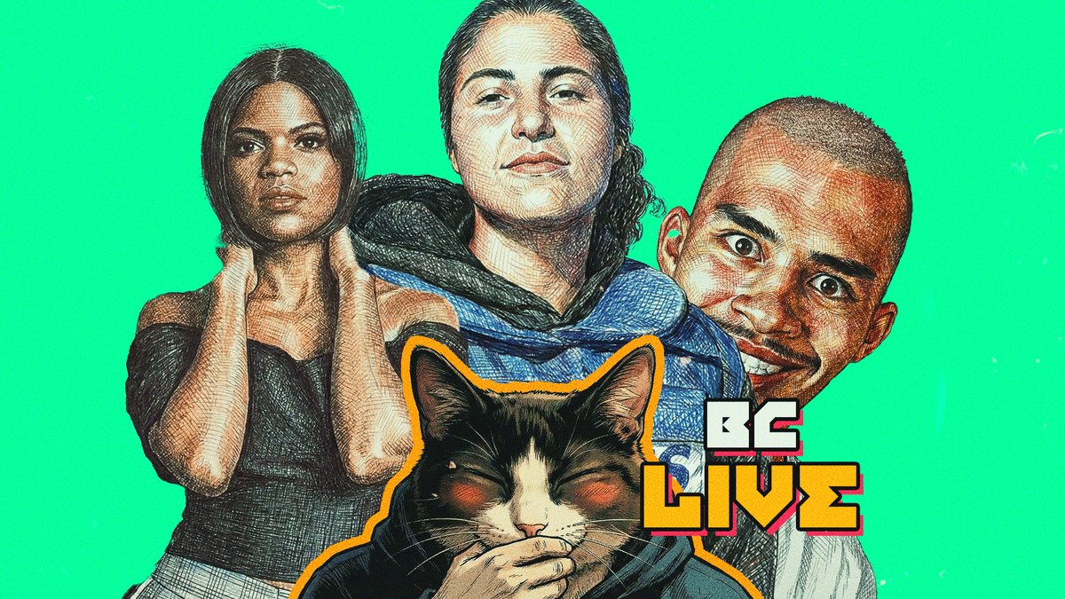 bunkercat36's tweet image. 🔴 Rebel Trendsetter. Sneako vs Vlad. Candace Owens vs Bassem Youssef. Bunker Cat LIVE
twitch.tv/bunkercat36
youtube.com/@bunkercat
tips: ko-fi.com/bunkercat
join discord: discord.gg/bunkercat
