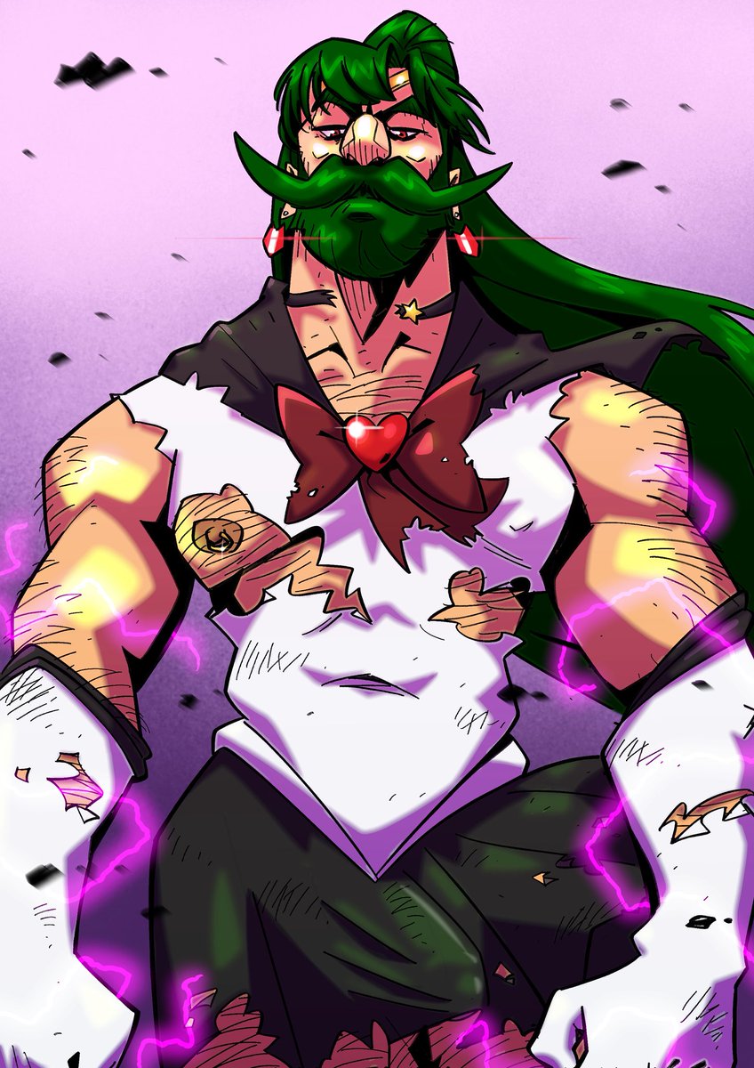 Disni88's tweet photo. Don’t piss off Sailor Pluto. https://t.co/RxfiLpEJ98