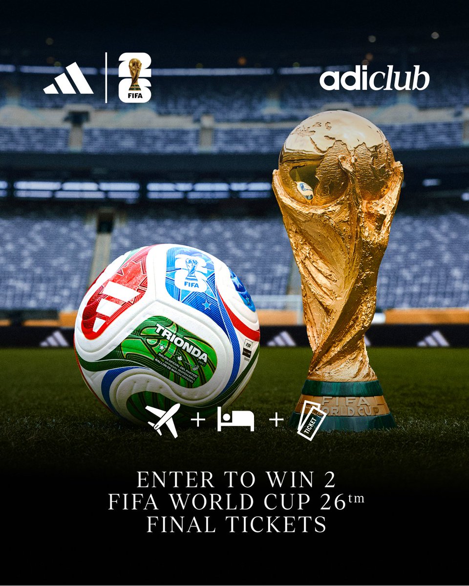 how's your Monday? 😉

👉 enter here: go.adidas.com/ihha/fwc26tnwu…