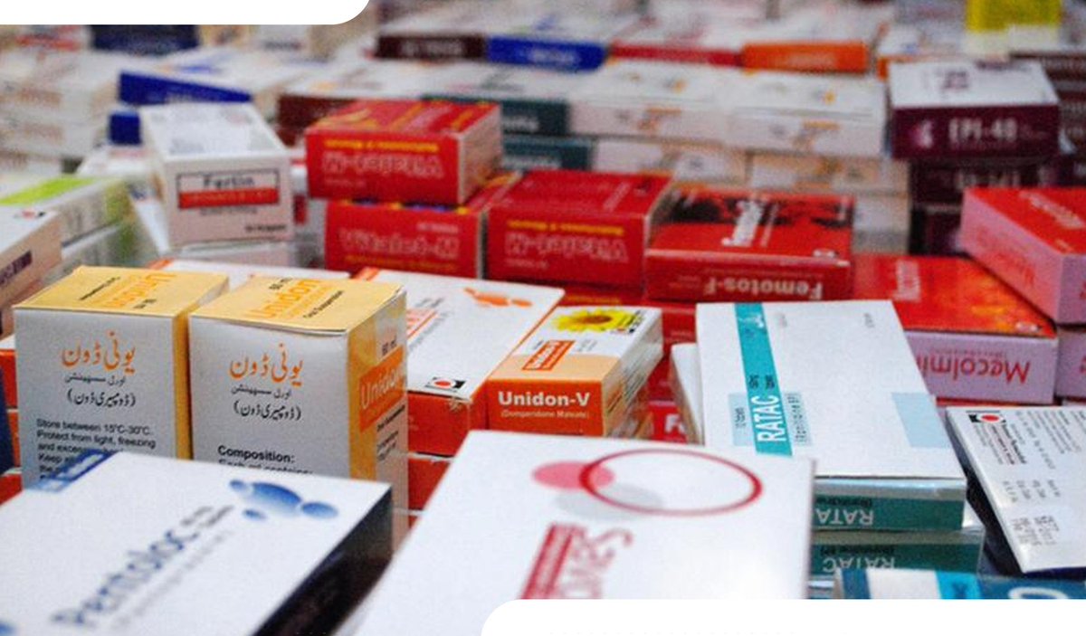 له خبرو تر عمله مالیه وزارت وایې چي هیواد ته 
د پاکستان څخه د درملو په راوړلو باندې مطلق بندیز ولګید