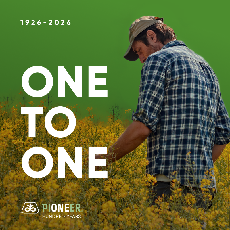 PioneerSeedsCA's tweet photo. A lot has changed over the last 100 years. One thing that hasn’t? Our commitment to you. We’re proud to be the one you can count on when every bushel counts. Thank you for trusting our people and products in your fields.