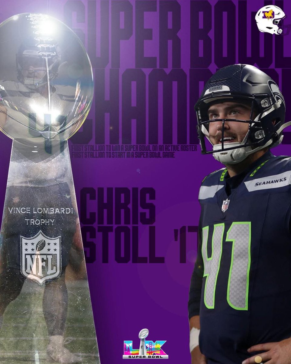 tmb237's tweet photo. Pretty cool that @FootballSFD has a Super Bowl champ! #StallionPride https://t.co/9UjOPtFF3Y