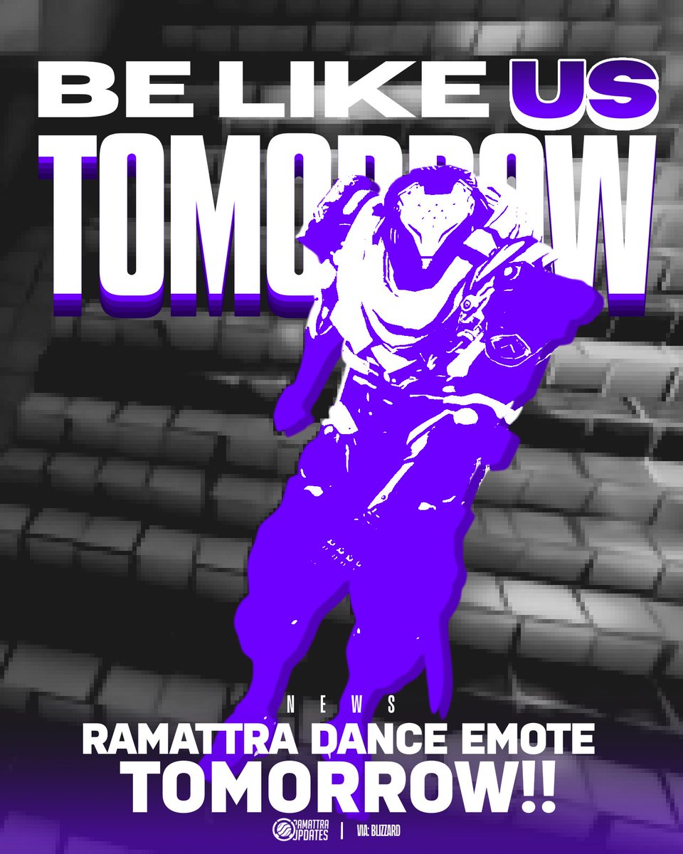 RamUpdatesOW's tweet image. BE LIKE US IN #Overwatch SEASON 1!

Support Null Sector's best dancer by purchasing his dance emote, available TOMORROW!