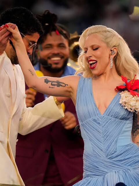 Only watching the #SuperBowlHalftime now. What Bad Bunny did last night wasn’t a show. It was an experience. A perfectly crafted journey through sound, culture, and emotion.
Concept: genius. 
Execution: unreal.
<a href="/ladygaga/">Lady Gaga</a> what a fab element of surprise.