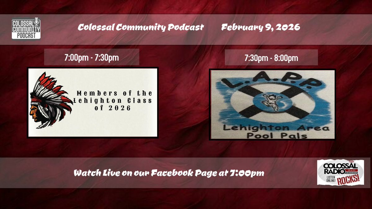 Colossal Community Podcast tweet media