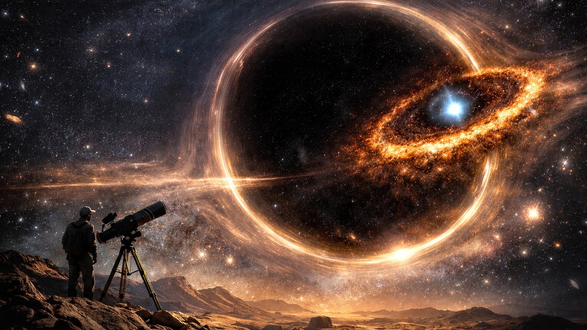 SpaceBetweenBR's tweet photo. O objeto invisível com a massa de 1 milhão de Sóis que está desafiando a Astronomia. #Astronomia #Spacebetween #Universo https://t.co/xesNBGFz2A https://t.co/xbMg5AslQ8